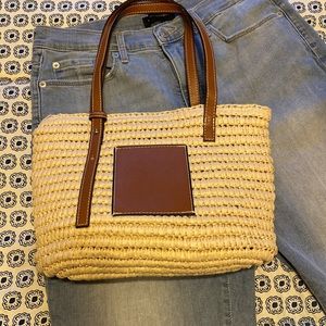Casual Summer Raffia Bag